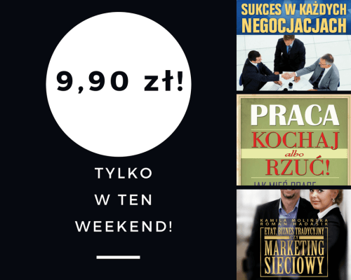 Promocje dnia - 09.06.2017: ebooki po 9,90 przez weekend!