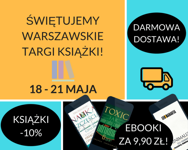 Promocje dnia - 19.05.2017: ebooki po 9,90 przez weekend! Promocje dnia - 19.05.2017: ebooki po 9,90 przez weekend!