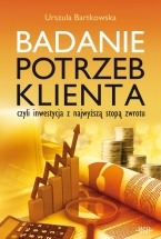 Ebook Badanie potrzeb klienta / Urszula Bartkowska